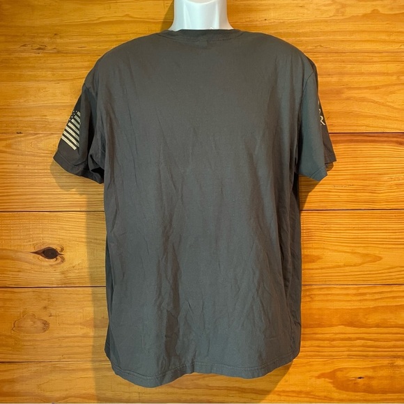 American Apparel Guns Democrats Voters Undocumented Short Sleeve Grey Tee XL - Picture 2 of 8